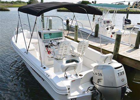 Topsail Boat Rental 19 Foot Center Console