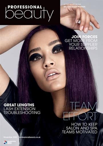 Professional Beauty Magazine November Back Issue