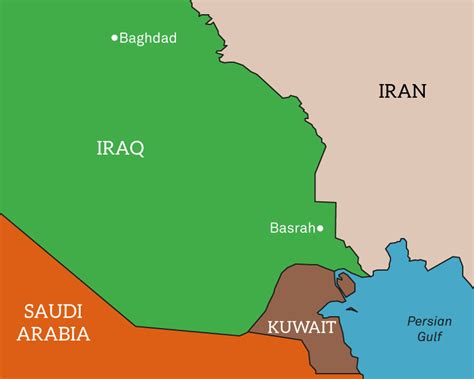 Gulf War Map