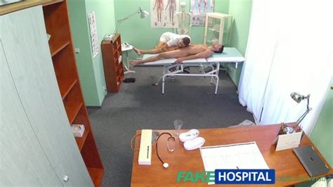 Fakehospital Hot Nurse Massages Patient Before Sucking And