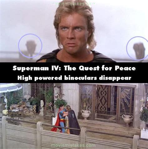 Superman Iv The Quest For Peace 1987 Movie Mistake Picture Id 112842