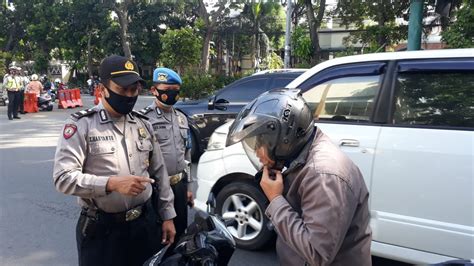 Gabungan Tni Polri Dan Muspika Kecamatan Bogor Timur Dalam Ops Yustisi