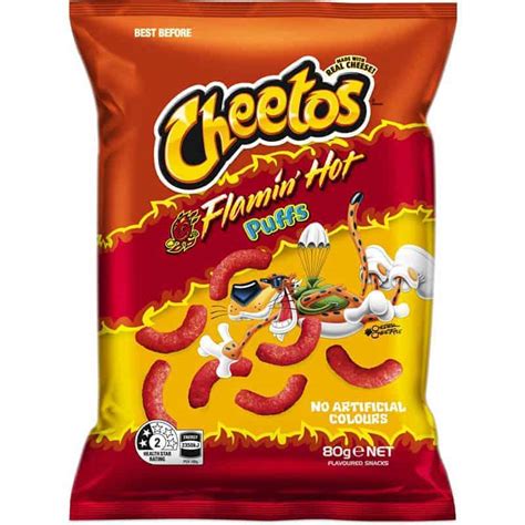 Cheetos Flaming Hot Puff Sweetcraft