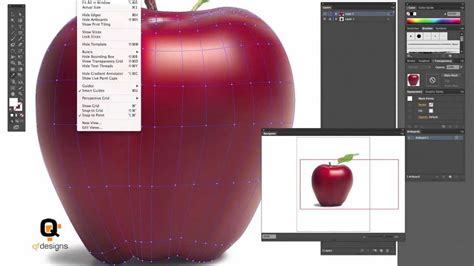 Calculate the gradient on the grid. Illustrator Gradient Mesh Beginners Tutorial - YouTube