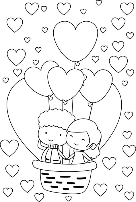 Coloring is a very useful hobby for kids. Love Coloring Pages - Best Coloring Pages For Kids