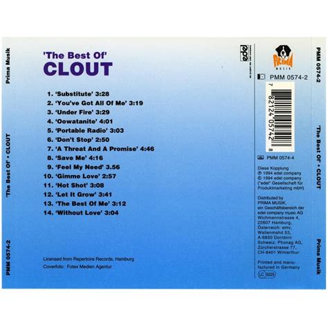 The Best Of Clout Clout Mp3 Buy Full Tracklist