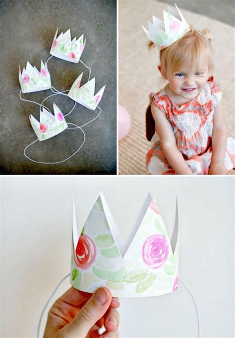 Diy Watercolor Floral Crown 30 Easy Diy Crown Ideas For You And Your