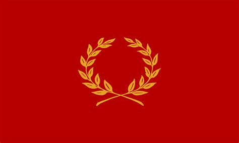 Realistic Roman Empire Flag Rvexillology