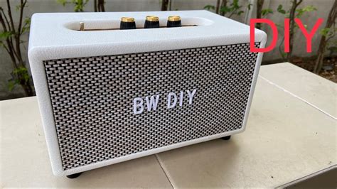 Diy Bluetooth Speaker 21 Amplifier ลำโพงบลูทูธทำเอง แบบมาแชล เบสหนัก