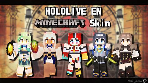 Minecraft Skin Hololive En Council 理事會皮膚 Oaoa00b06的創作 巴哈姆特