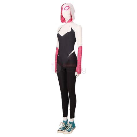 Spider Man Across The Spider Verse Gwen Stacy Cosplay Costumes