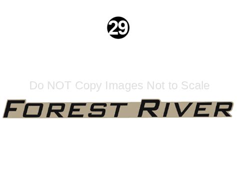 2016 Wildwood Travel Trailer Large Forest River Decal Decal Rv