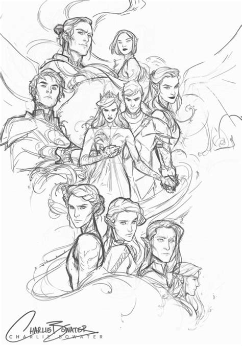 Like or reblog this post if you download. Charlie Bowater | Book art, Coloring books