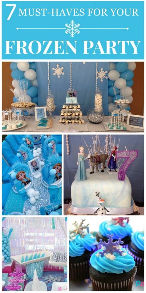 7 Must Haves At Your Disney Frozen Party See More Party Ideas At