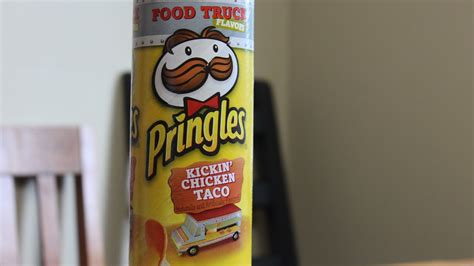 Food Truck Pringles Kickin Chicken Taco Review 119 Youtube
