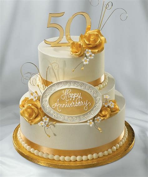 Cut and print the designs. Enchanting 50th Wedding Anniversary Cake Ideas ...