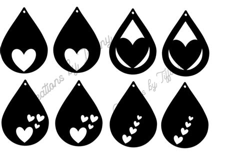 Valentines Day Earring Bundle Svg Etsy Leather Jewelry Making