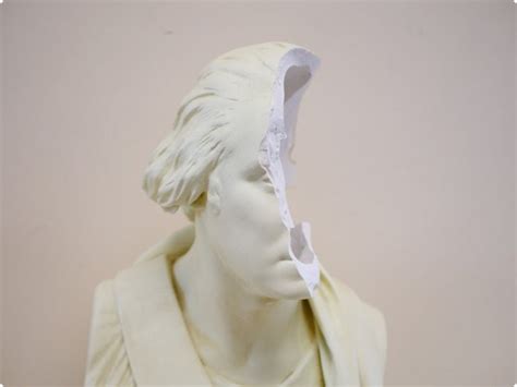 Rebuilding A Broken Bust George Washington
