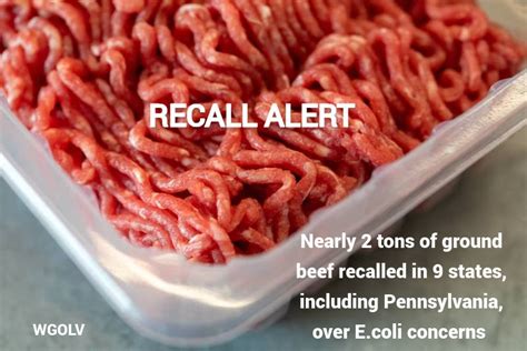 Nearly 2 Tons Of Ground Beef Recalled In 9 States Including