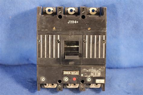 Ge Tjj436200 General Electric Circuit Breaker 3 Phase 200 Amp 2 Year