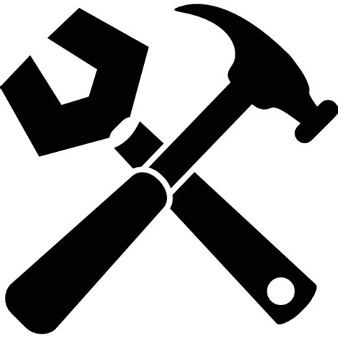 Wrench And Hammer Free Icons