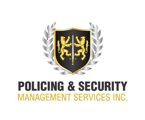 You can use in the security companies, insurance companies, safe, and other. policing-and-security-company-logo | Logo design diy, Logo ...