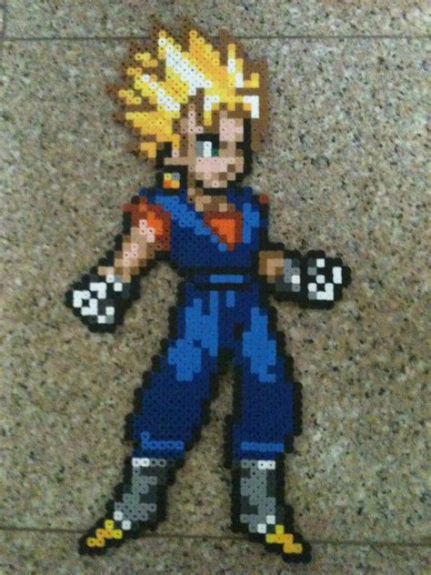 In dragon ball fusions, it appears under the name legendary super saiyan 3 as a separate playable form for broly that can be used. Vegeto Super Saiyan perler by Birdseednerd.deviantart.com on @DeviantArt | rave ideas ...