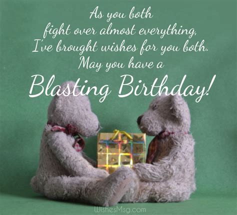 80 Best Birthday Wishes For Twins Wishesmsg