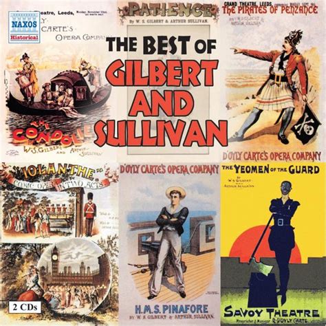 Various Artists The Best Of Gilbert And Sullivan 2 Cd Gilbert And Sullivan Cd