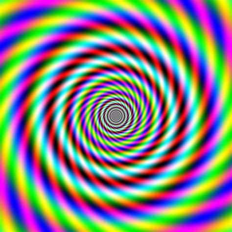 Moving Hypnosis Spirals Optical Illusions Illusions