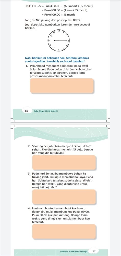 Buku tema 6 energi dan perubahannya adalah buku dalam bentuk digital, untuk membuka buka ini silahkan menggunakan aplikasi pdf reader via terima kasih banyak telah membaca artikel download buku tematik pdf kelas 3 tema 6: Soal Tema 6 Kelas Tiga Energi Dan Perubahanya - Energi Dan ...
