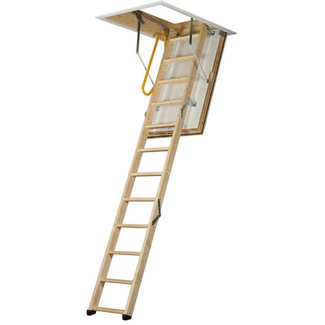 Luxfold Luxury Wood Loft Ladder Costco Uk