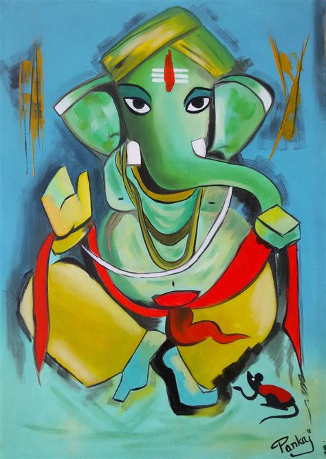 Lord Ganesha Ganesh Art Paintings Ganesha Painting Lord Ganesha