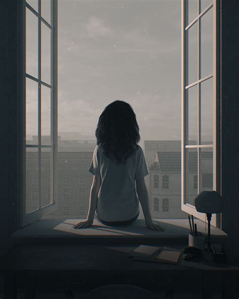 Lonely Anime Girl Pfp Aesthetic Dark Photos Imagesee