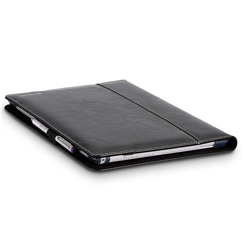Maroo Pro Hinge Folio Case Black Leather For Microsoft Surface Pro