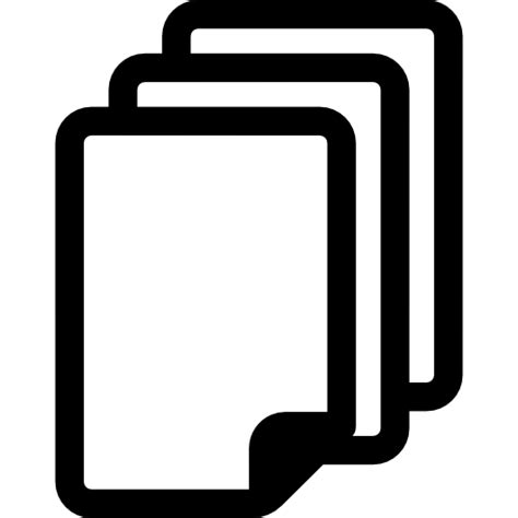 Multiple Files Icon