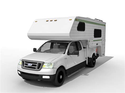 Ford Based Camper 3d Model 3ds Max Files Free Download Cadnav