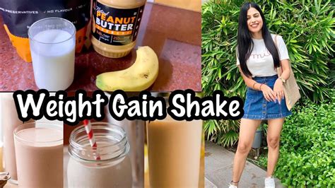 Protein Shake For Weight Gain Peanut Butter Shake How To Gain