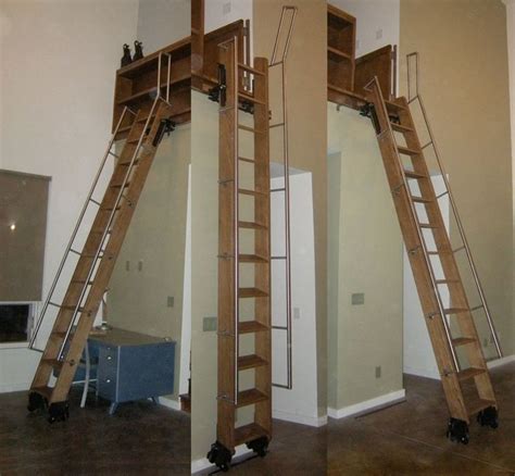 Small Cabin Loft Ladder Design