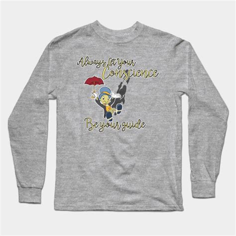 Jiminy Cricket Jiminy Cricket Long Sleeve T Shirt Teepublic