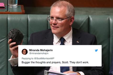 High quality funny scott morrison gifts and merchandise. Thoughts And Prayers Meme