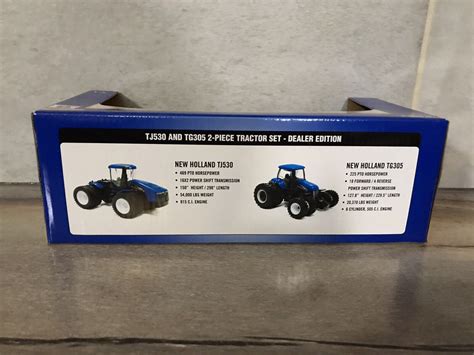 New Holland Tj530 And Tg305 2 Piece Tractor Set Dealer Edition 164