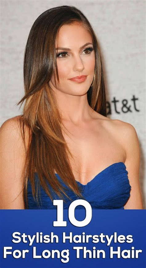 10 Hairstyles For Long Thin Hair Style And Beauty