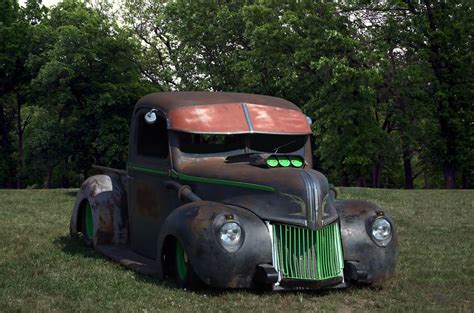 1941 Ford Pickup Rat Rod Photograph By Tim Mccullough