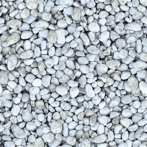 White Pebbles Pbr Texture Seamless 22397