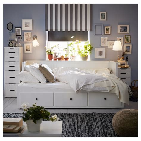 Notice de montagehemnes lit banquette 2 places (structure). HEMNES Lit banquette 2 places (structure), blanc, 80x200 ...