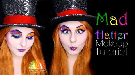 Mad Hatter Halloween Makeup Tutorial 31 Days Of Halloween Youtube