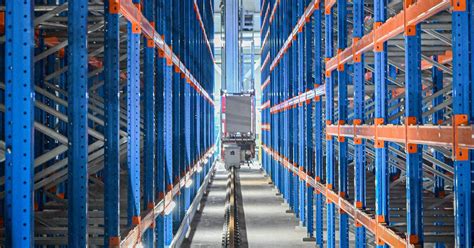 High Bay Asrs Racking System For Automated Storage Stow