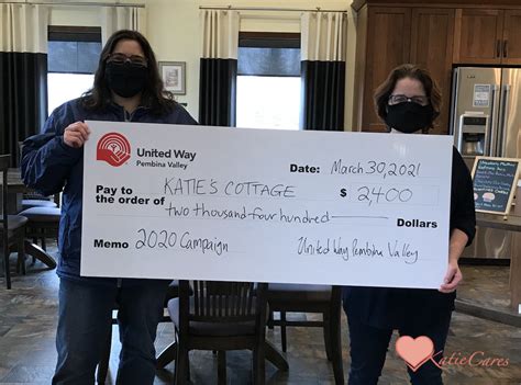 United Way Donation Katie Cares