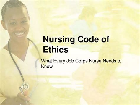 Ppt Nursing Code Of Ethics Powerpoint Presentation Free Download Id